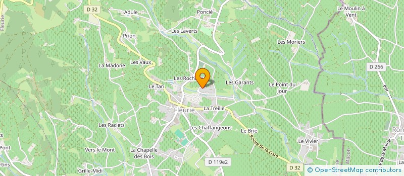 localisation de l'entreprise MARGUERITE  FLEURIE