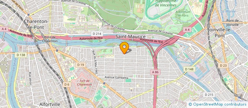 localisation de l'entreprise MARGUERITE  MAISONS-ALFORT