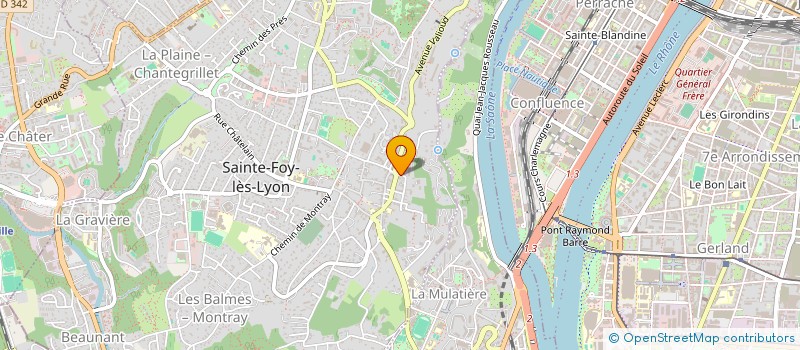 localisation de l'entreprise MARGUERITE  SAINTE-FOY-LES-LYON