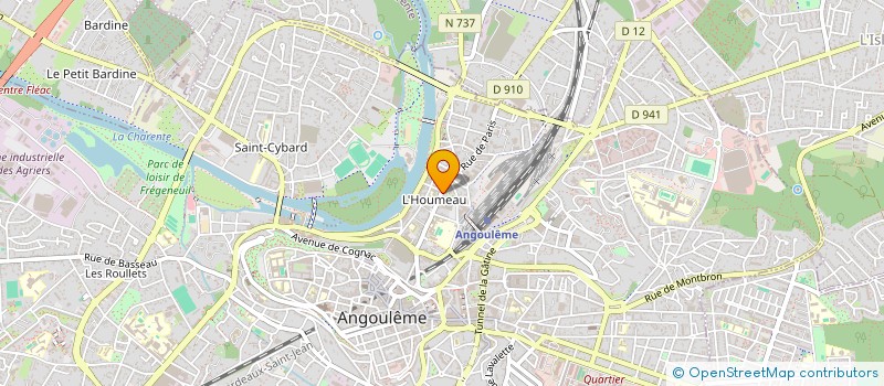 localisation de l'entreprise MARGUERITE à ANGOULEME