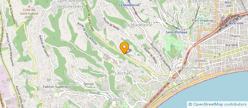 localisation de l'entreprise MARGUERITE CATERING  NICE