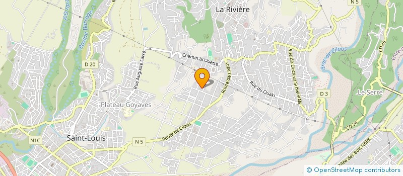 localisation de l'entreprise MARGUERITE & CO  SAINT-LOUIS