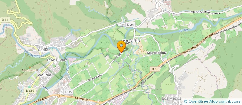 localisation de l'entreprise MARGUERITE GRENET  EUS