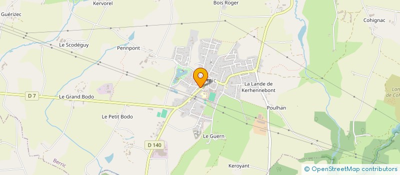 localisation de l'entreprise MARGUERITE K  BERRIC