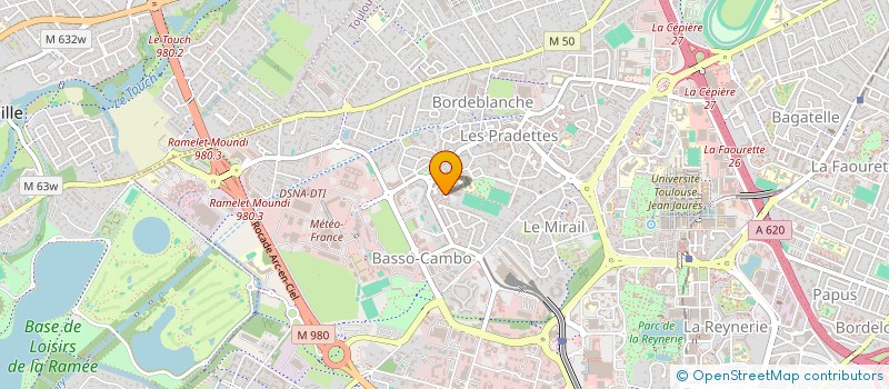 localisation de l'entreprise MARGUERITE POMPON à PARIS