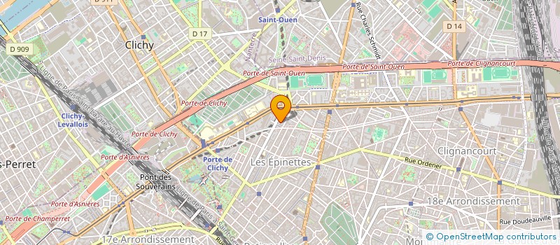 localisation de l'entreprise MARGUERITE SARL  PARIS