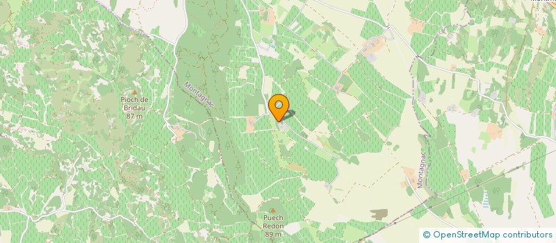 localisation de l'entreprise MARGUERITE SL  MONTAGNAC