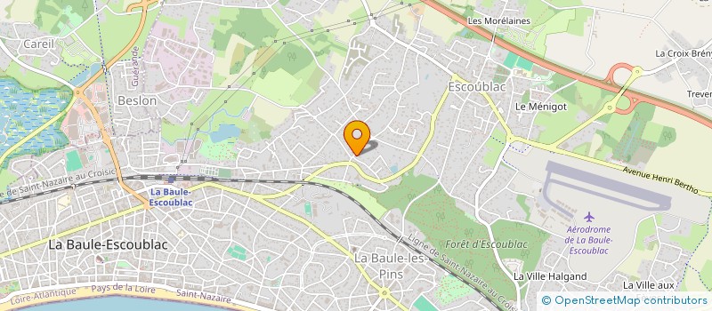 localisation de l'entreprise MARGUERITES à LA BAULE-ESCOUBLAC