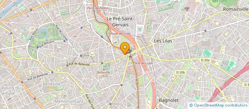 localisation de l'entreprise MARGUERITTE KRUGER SARL  PARIS