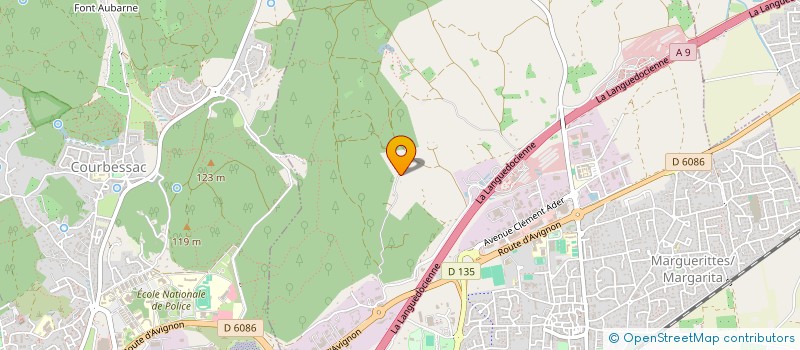 localisation de l'entreprise MARGUERITTES CONTROLE  MARGUERITTES