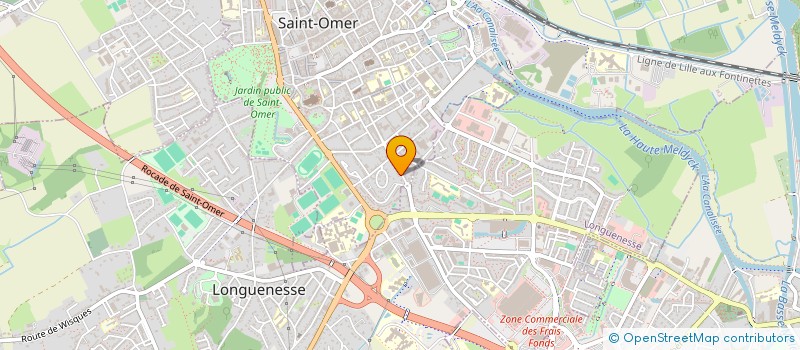 localisation de l'entreprise MARGUET ASSISTANCE à SAINT-OMER