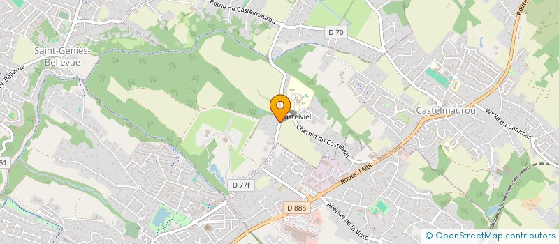 localisation de l'entreprise MARGUI  CASTELMAUROU