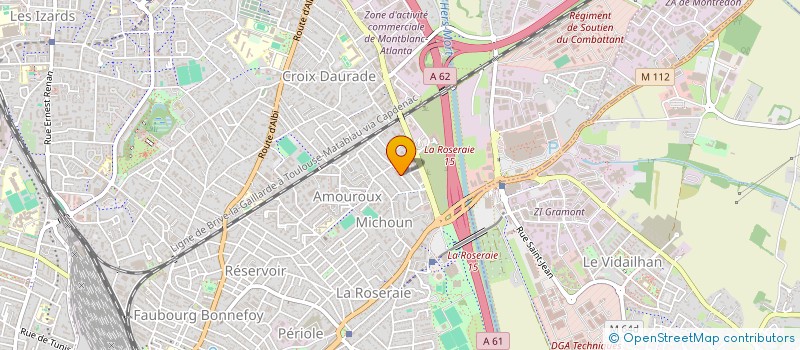 localisation de l'entreprise MARGUIC à TOULOUSE