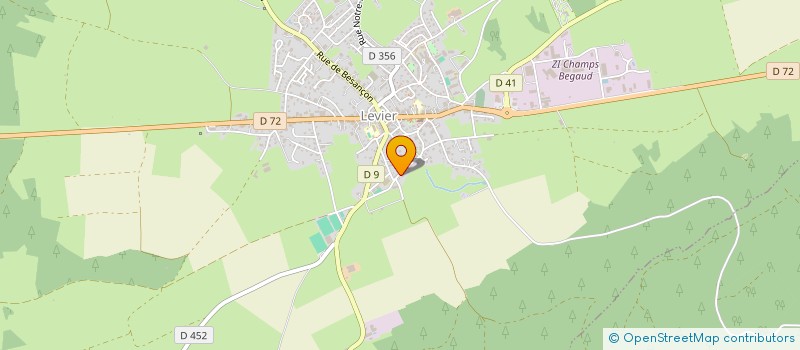 localisation de l'entreprise MARGUIER  LEVIER