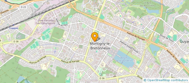 localisation de l'entreprise MARGUIJEANOR  MONTIGNY-LE-BRETONNEUX