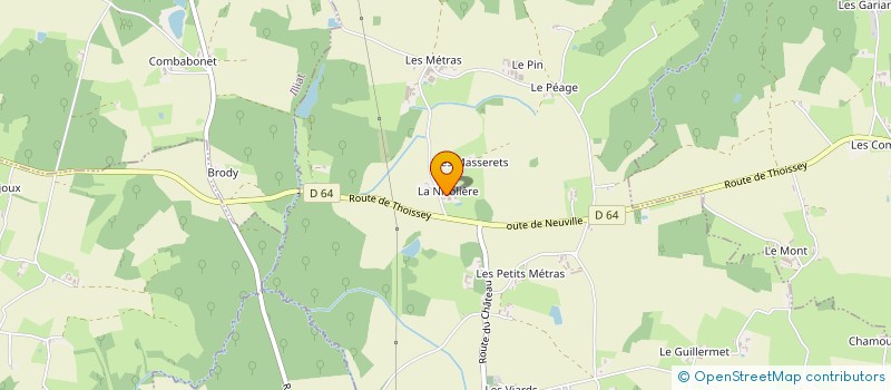 localisation de l'entreprise MARGUIN SERVICES à L'ABERGEMENT-CLEMENCIAT