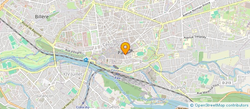 localisation de l'entreprise MARGUIRAUT AVOCAT à PAU