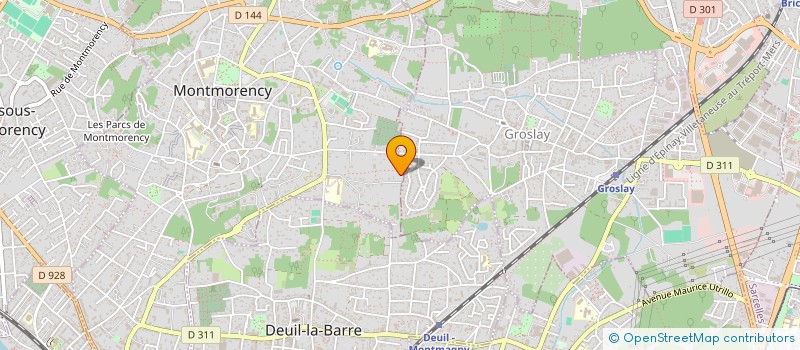 localisation de l'entreprise MARGY  GROSLAY