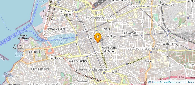 localisation de l'entreprise MARHABA à MARSEILLE