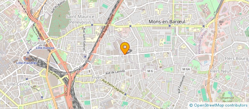 localisation de l'entreprise MARHABA  MONS-EN-BAROEUL