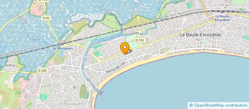 localisation de l'entreprise MARHABA  LA BAULE-ESCOUBLAC