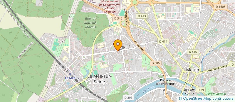 localisation de l'entreprise MARHABA à LE MEE-SUR-SEINE