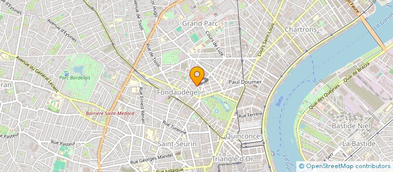 localisation de l'entreprise MARHIET  BORDEAUX