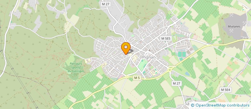 localisation de l'entreprise MARI à PIGNAN