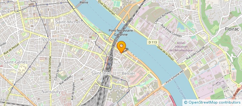 localisation de l'entreprise MARI-ANNE  BORDEAUX