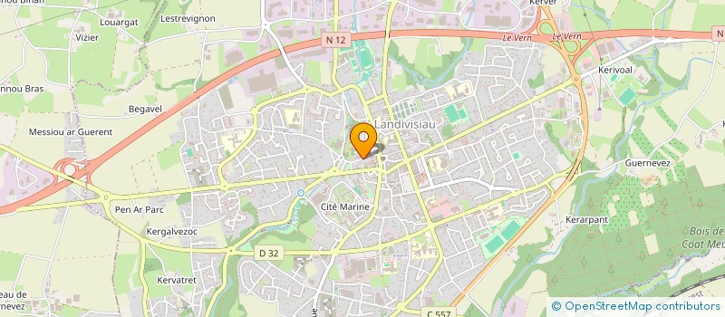 localisation de l'entreprise MARI CHOUCHIC  LANDIVISIAU