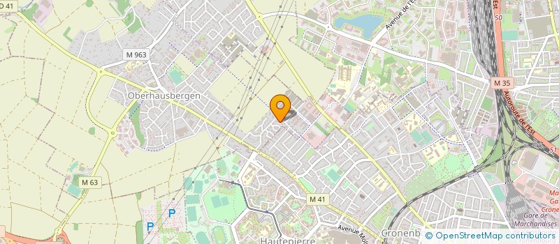 localisation de l'entreprise MARI'EAUX SERVICES 67  ECKBOLSHEIM