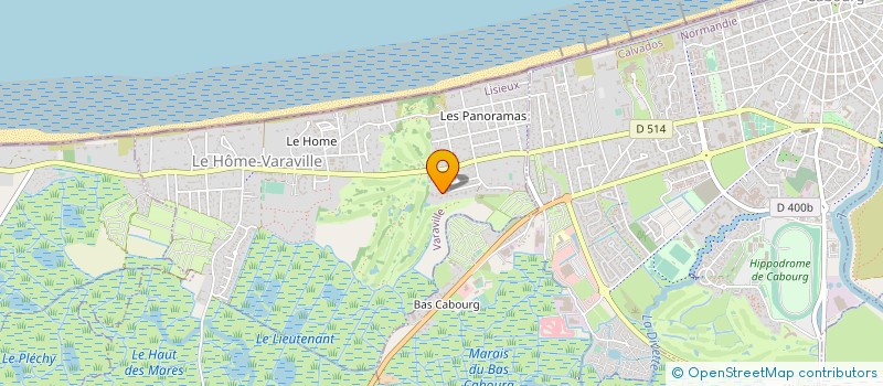 localisation de l'entreprise MARI-LENE à VARAVILLE