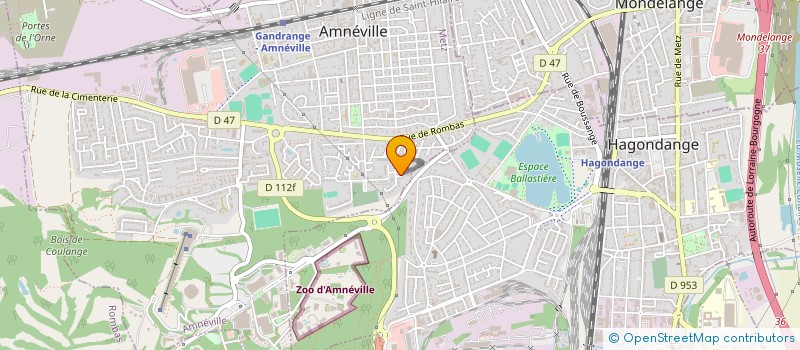 localisation de l'entreprise MARIA  AMNEVILLE