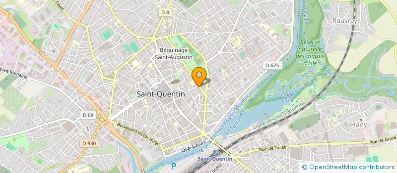 localisation de l'entreprise MARIA  SAINT-QUENTIN