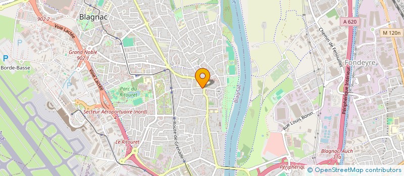 localisation de l'entreprise MARIA à BLAGNAC