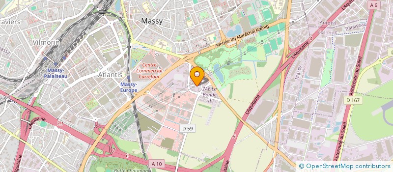localisation de l'entreprise MARIA à MASSY