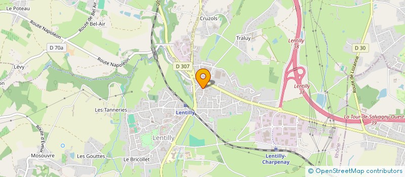 localisation de l'entreprise MARIA  LENTILLY