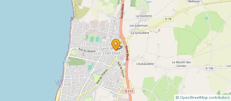 localisation de l'entreprise MARIA ANNA  SAINT-MICHEL-CHEF-CHEF