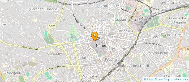 localisation de l'entreprise MARIA ET  ROSA  NIMES