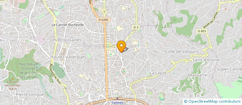 localisation de l'entreprise MARIA INVESTISSEMENT  CANNES