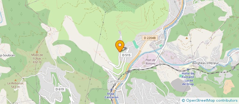 localisation de l'entreprise MARIA INVESTISSEMENTS  NICE