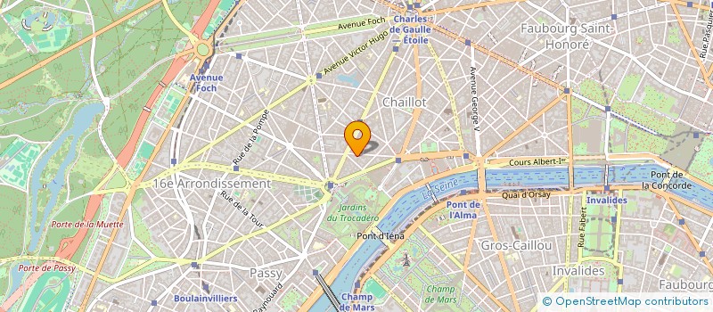 localisation de l'entreprise MARIA LONGCHAMP  PARIS