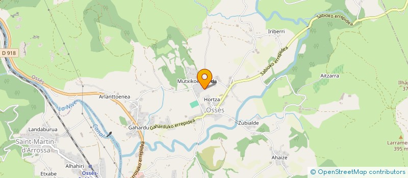 localisation de l'entreprise MARIA PEPITA  OSSES