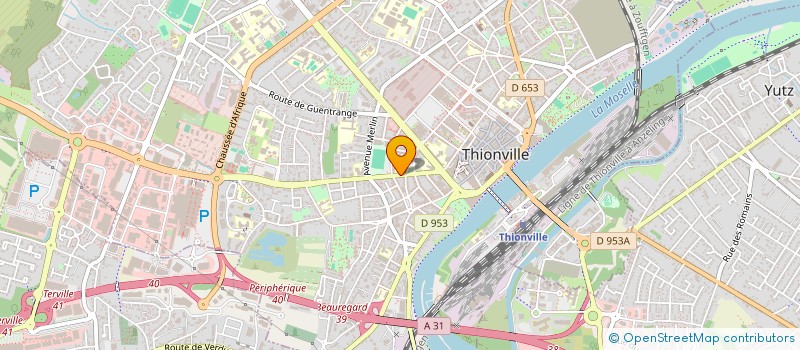 localisation de l'entreprise MARIA PETIT à THIONVILLE