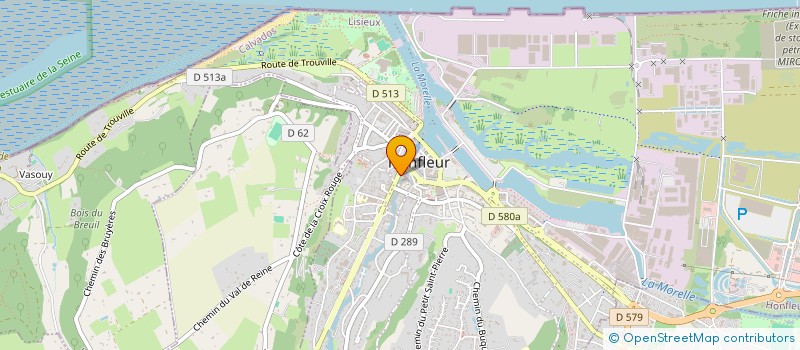 localisation de l'entreprise MARIA ROSA  HONFLEUR