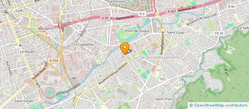 localisation de l'entreprise MARIA TRANSPORT à MARSEILLE