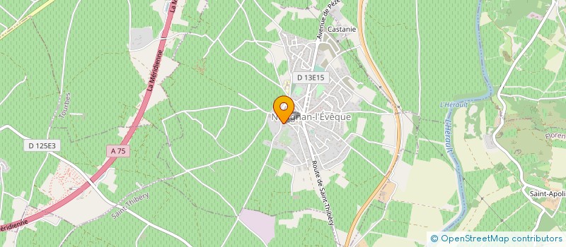 localisation de l'entreprise MARIACHIS  NEZIGNAN-L EVEQUE