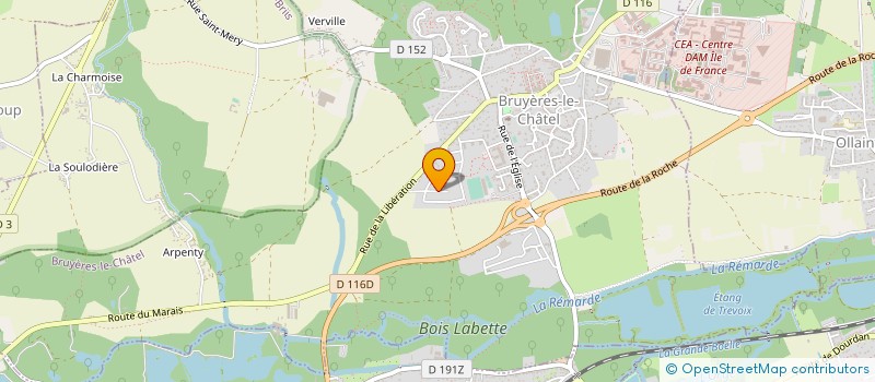 localisation de l'entreprise MARIACOCREA à BRUYERES-LE-CHATEL