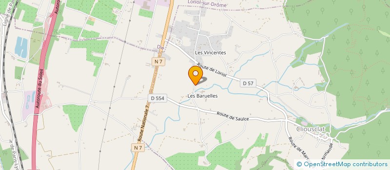 localisation de l'entreprise MARIAGE ET CETERA  CLIOUSCLAT