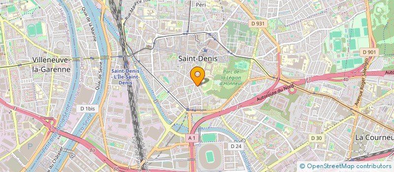 localisation de l'entreprise MARIAGE VINTAGE  SAINT-DENIS